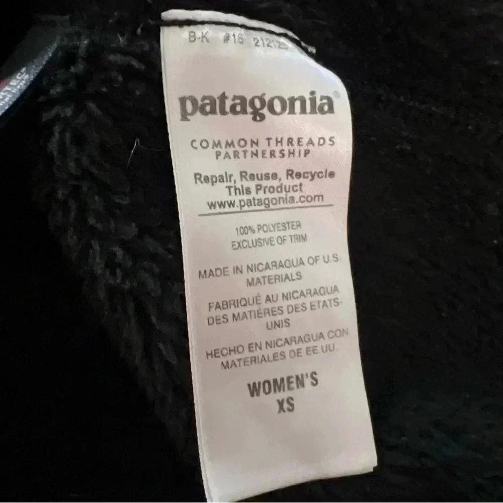 Womens Patagonia Re-Tool Snap Black - Picture 6 of 6